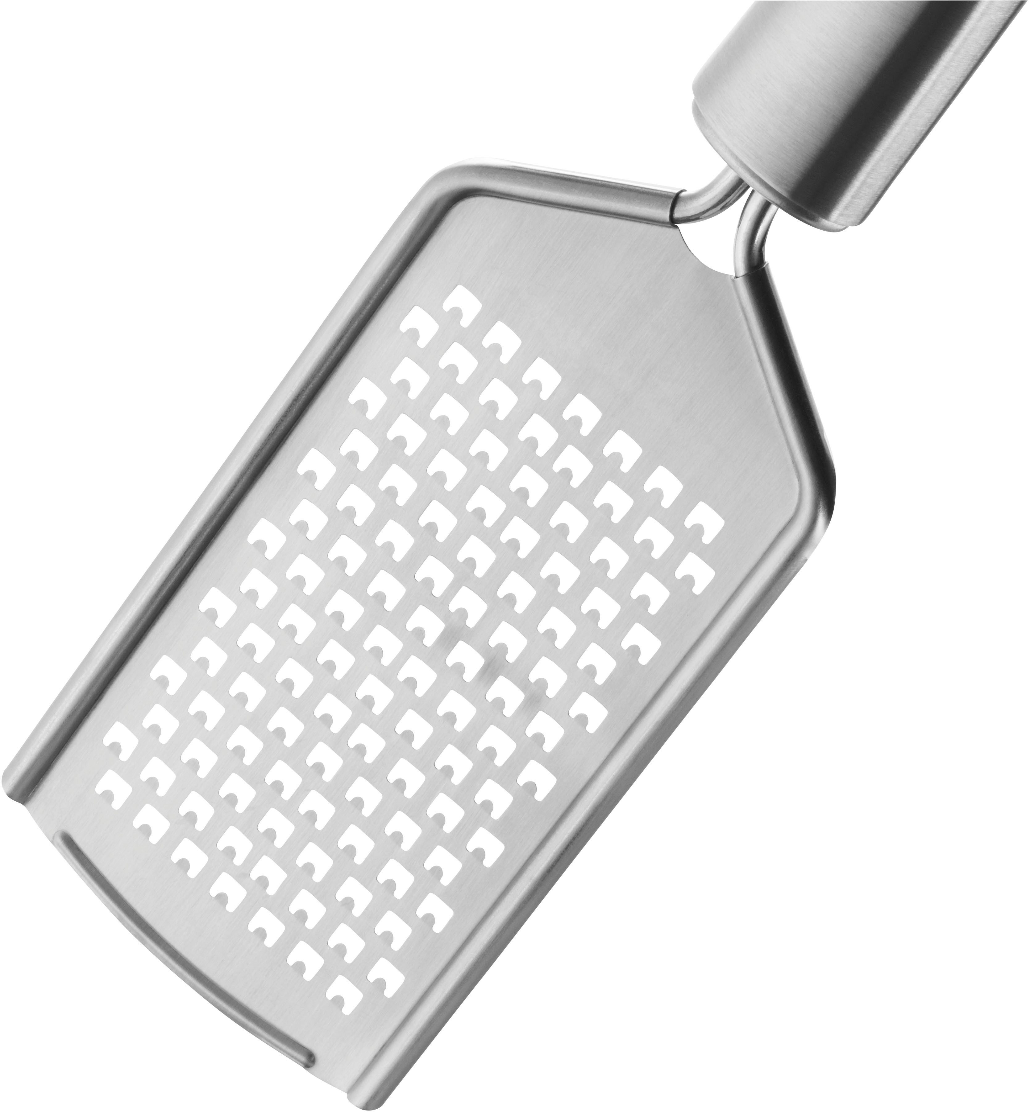 Silit Käsereibe Classic Line, Edelstahl 18/10, (1-St), hochwertig und ergonomisch, Aufhängeöse, scharfe Reibefläche