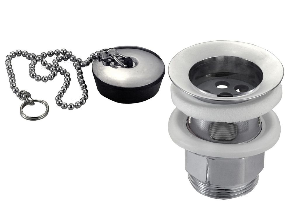 Thumbnail - CORNAT Ablaufventil Cornat Universalventil mit Stopfen 1 1/4 Ø 63 mm