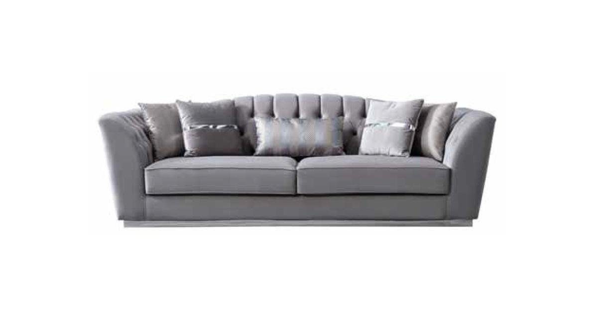 JVmoebel 3-Sitzer Polstersofa 3-Sitzer bequem luxuriös in Sofa Couch moderner Stil, 1 Teile, Made in Europa