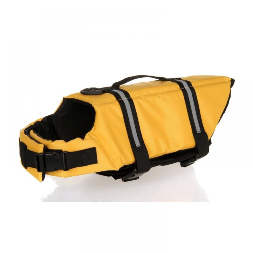 Sportlicher Gelb(stil2) Sti Hervorragendem Hunde-Schwimmweste Reißfeste Schwimmweste Neu mit GelldG