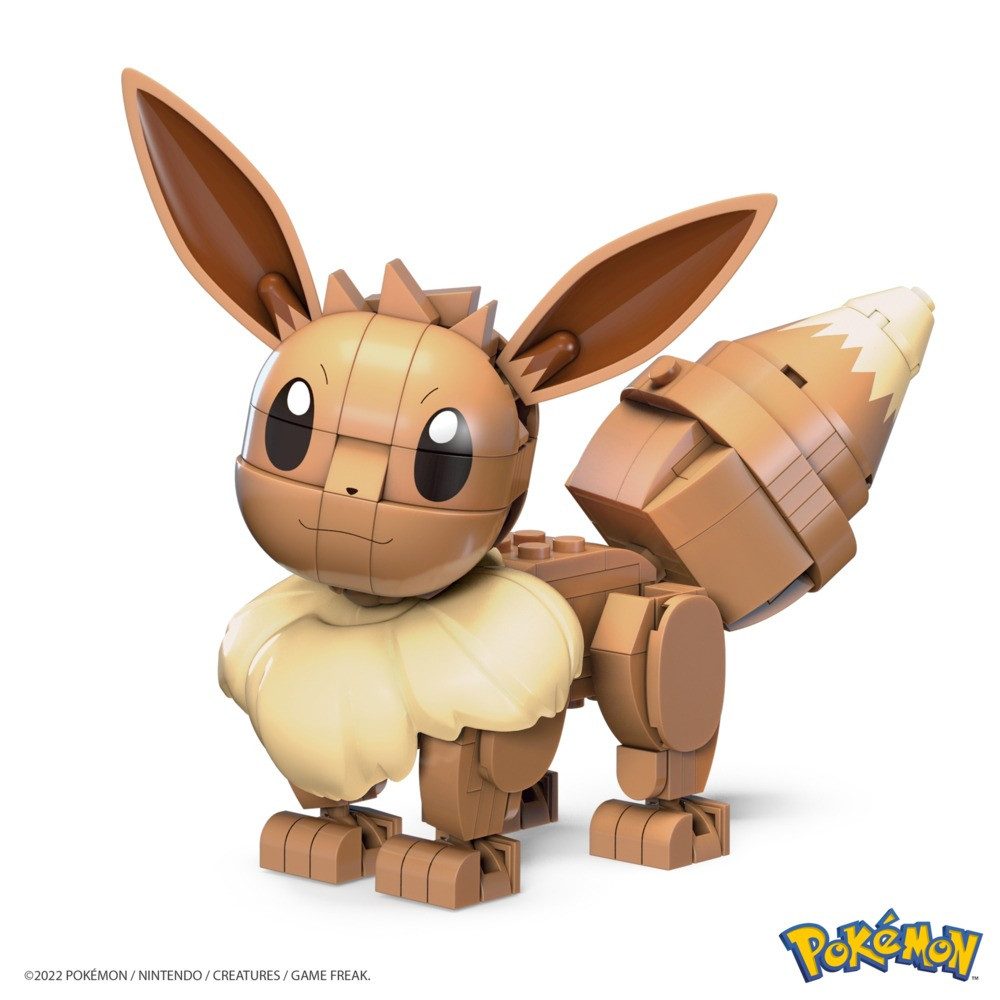 Mattel® MEGA CONSTRUX Bausteine Pokémon Evoli Konstruktionsspielsteine