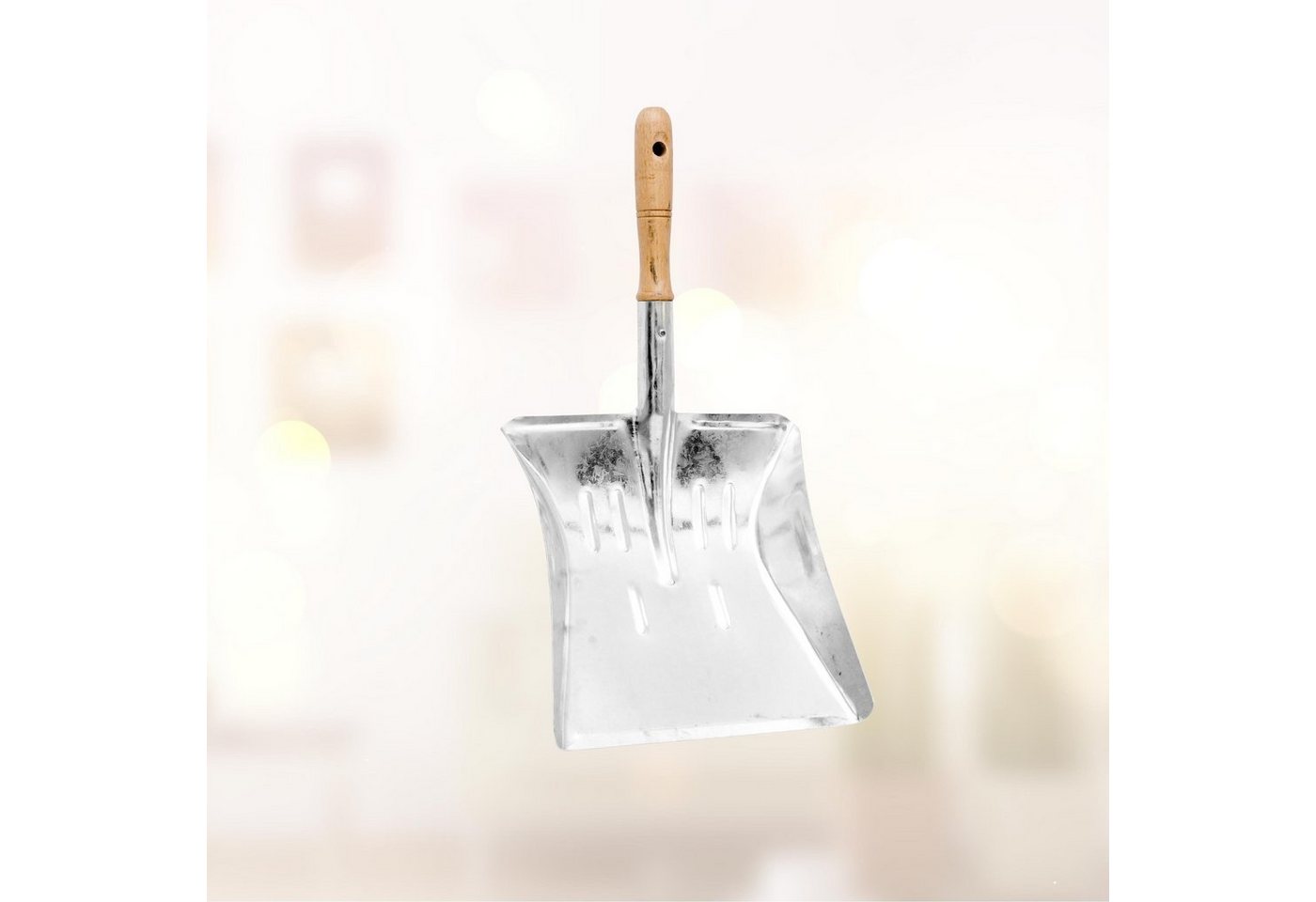 Thumbnail - Lantelme Schaufel 2 Kehrschaufeln verzinktes Metall Holzgriff Kehrblech Kaminschaufel, (2 St)