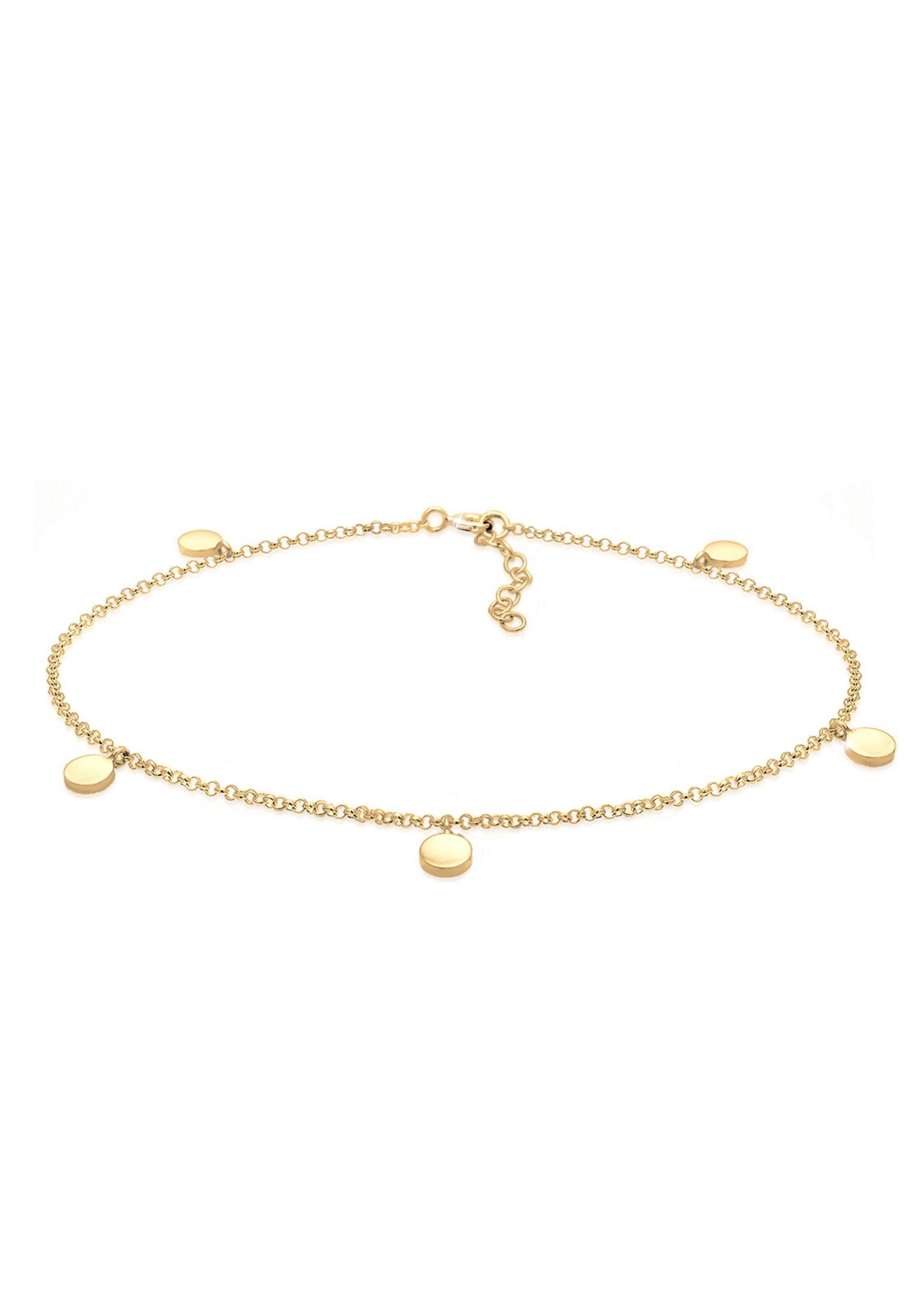 Elli Fußkette Fußkette mit Plättchen Sommer günstig online kaufen
