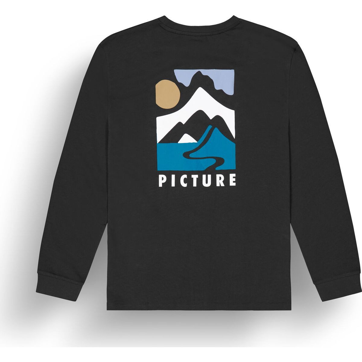 Picture Funktionsshirt Kenoma LS Tee Langarmshirt aus Baumwolle für Herren, ideal für Alltag und Arbeit