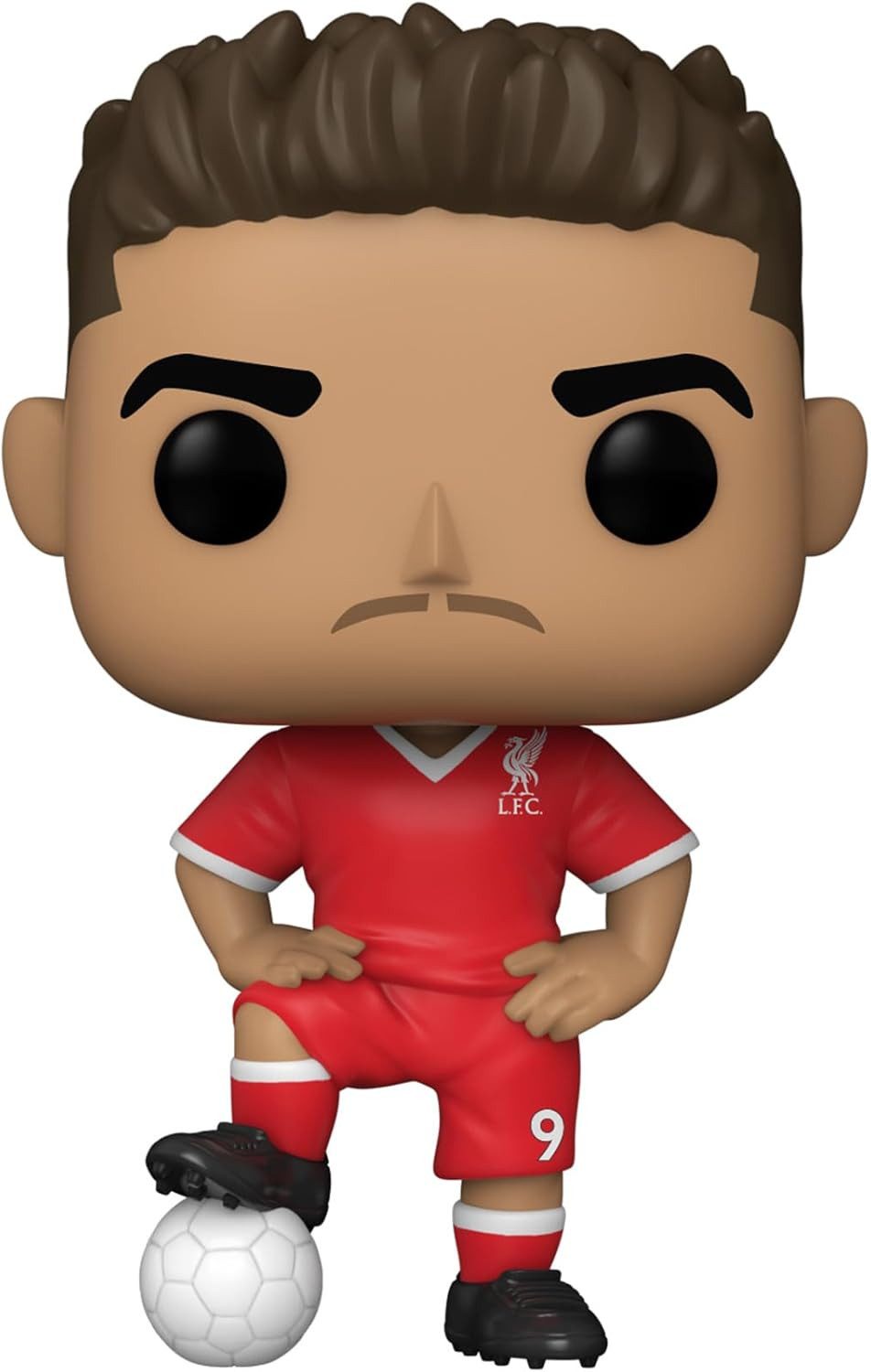 Funko Actionfigur Liverpool F.C. POP! Football Vinyl Figur Roberto Firmino 9 cm, (1-tlg), Sammelfigur