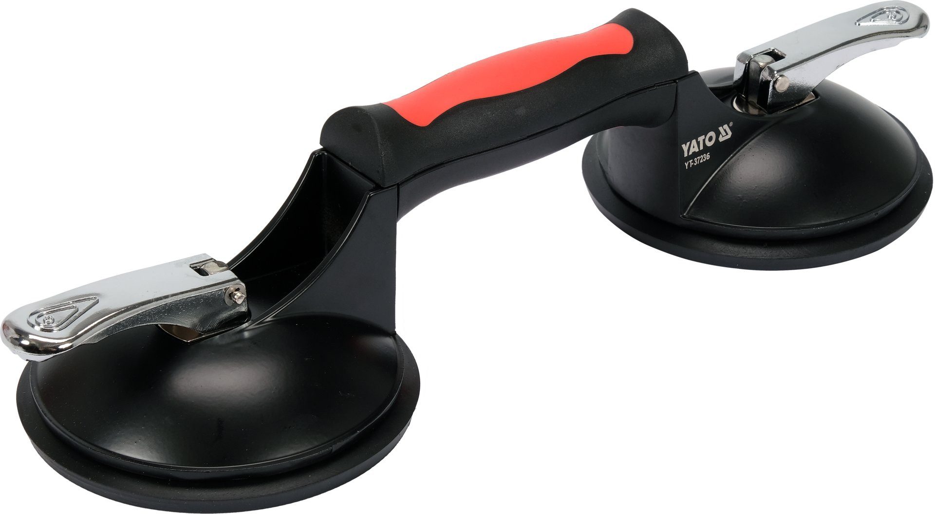 TRIZERATOP Saugheber Ventouse de levage 2 x 125 mm, capacité de charge 120 kg, -], Saugheber 2 x 125 mm, Tragkraft 120 kg, stabil