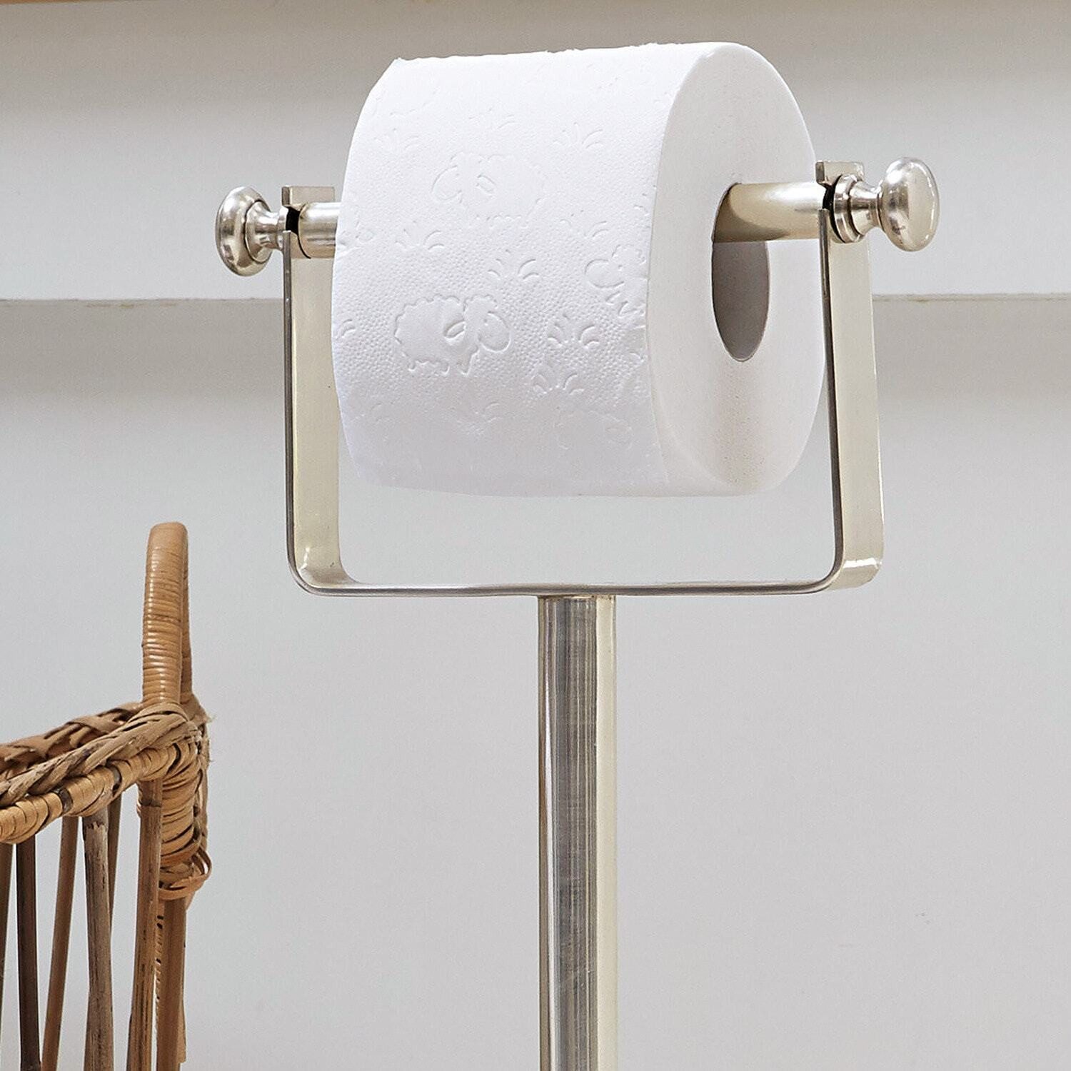 Mirabeau Badaccessoire-Set Toilettenpapierhalter Corinne silber
