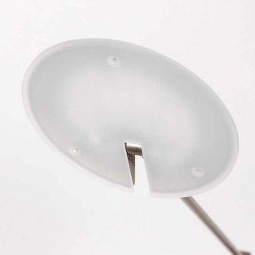 Steinhauer LIGHTING LED Stehlampe, Stehleuchte Standlampe LED Wohnzimmerleuchte Dimmer Metall Stahl H 143
