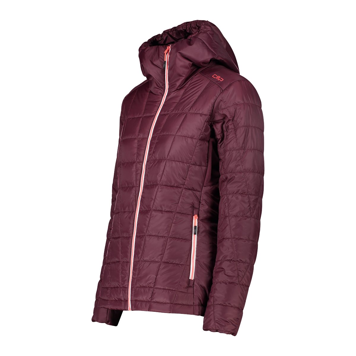 Steppjacke HOOD burgundy FIX CMP JACKET WOMAN