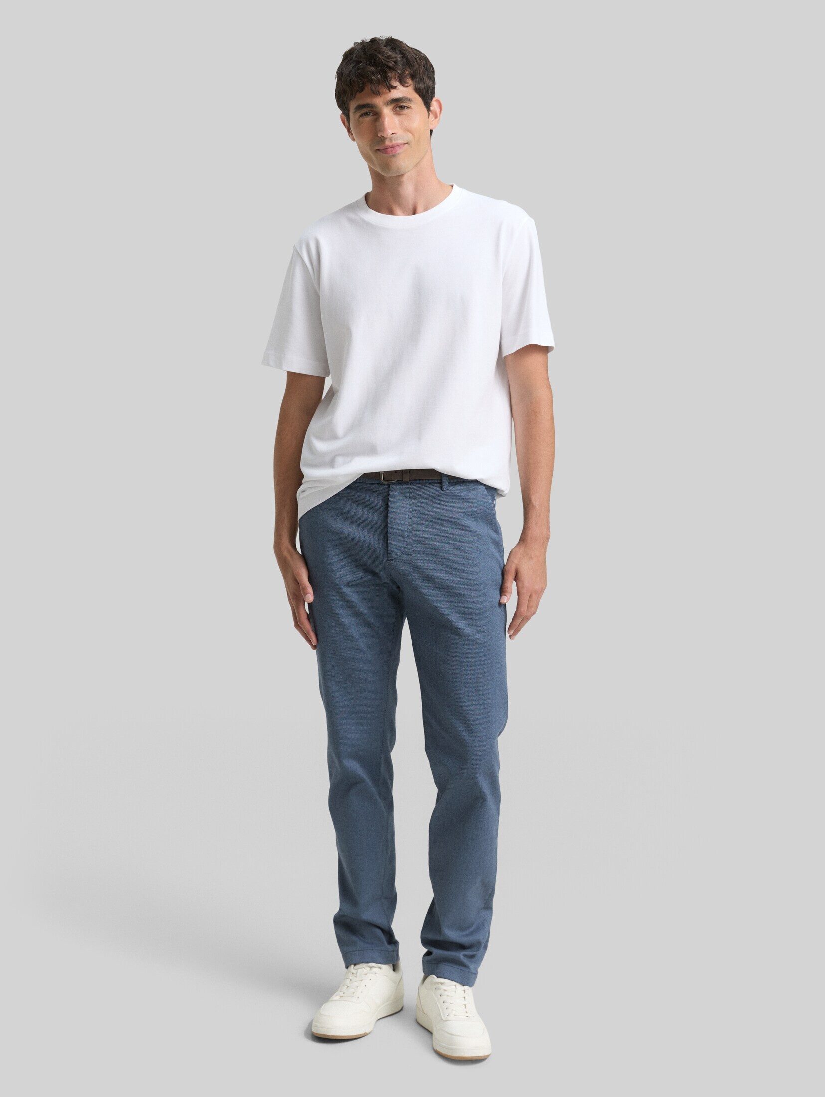 TOM TAILOR Chinohose Hosen & Chino TTTRAVIS SLIM Chino Hose mit Gürtel