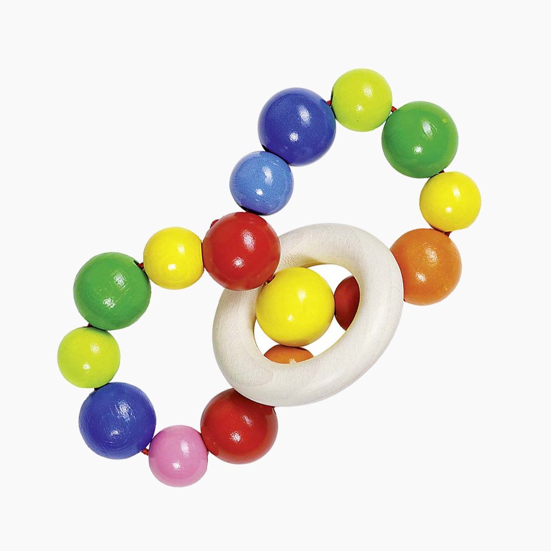 HEIMESS Greifling Greifling 8 (packung, 1-tlg., set), erster Holzgreifling für ruhige Spielmomente