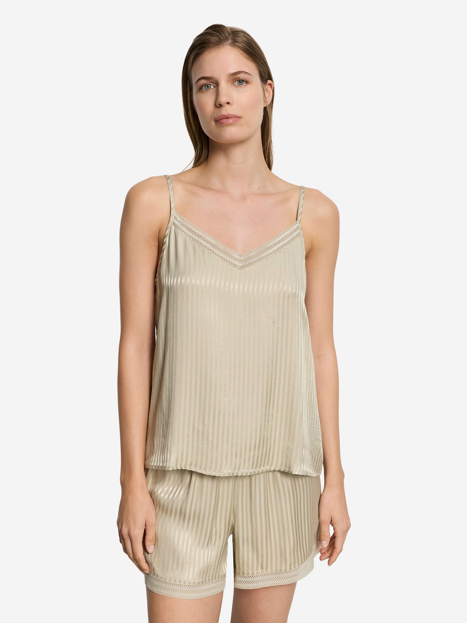 Hanro Spaghettitop Sleep & Lounge Spaghetti Top, Camisole, Cami Top