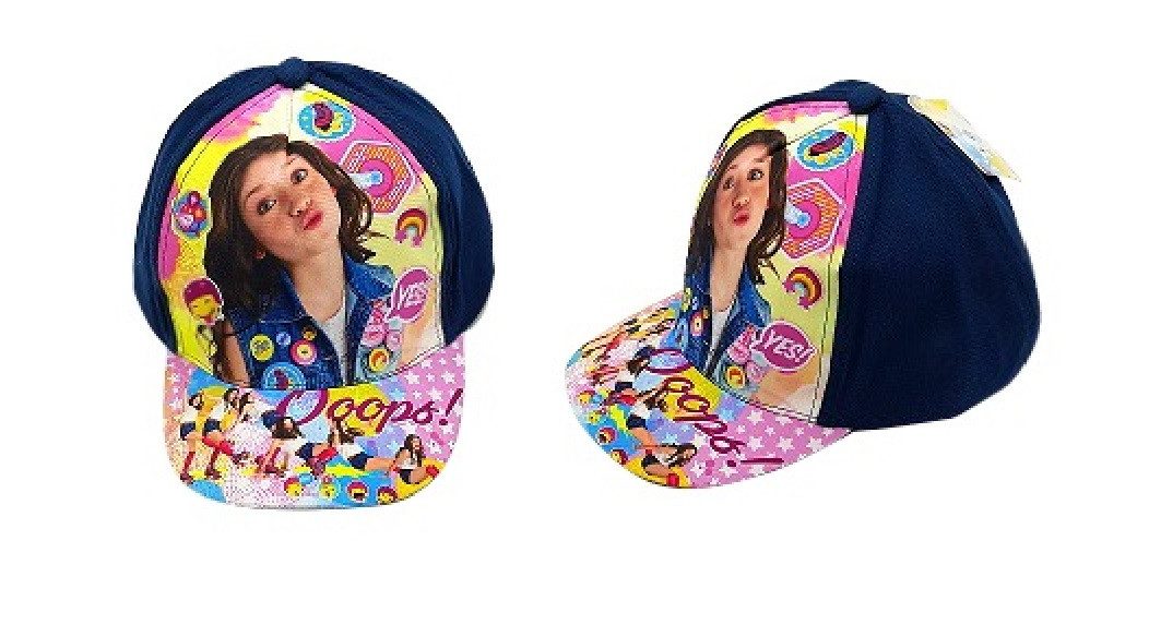 Baseball Cap Soy Luna Kappe Mütze Basecape Sonnenhut Oops! blau 54 cm für Kinder, M