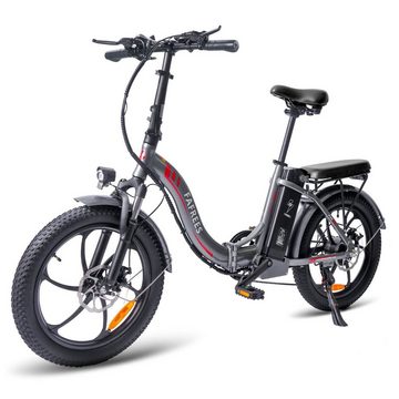 DOTMALL E-Bike fafrees E-Bike F20, klapprad mit LCD-Display,Heckmotor, bis 130kg