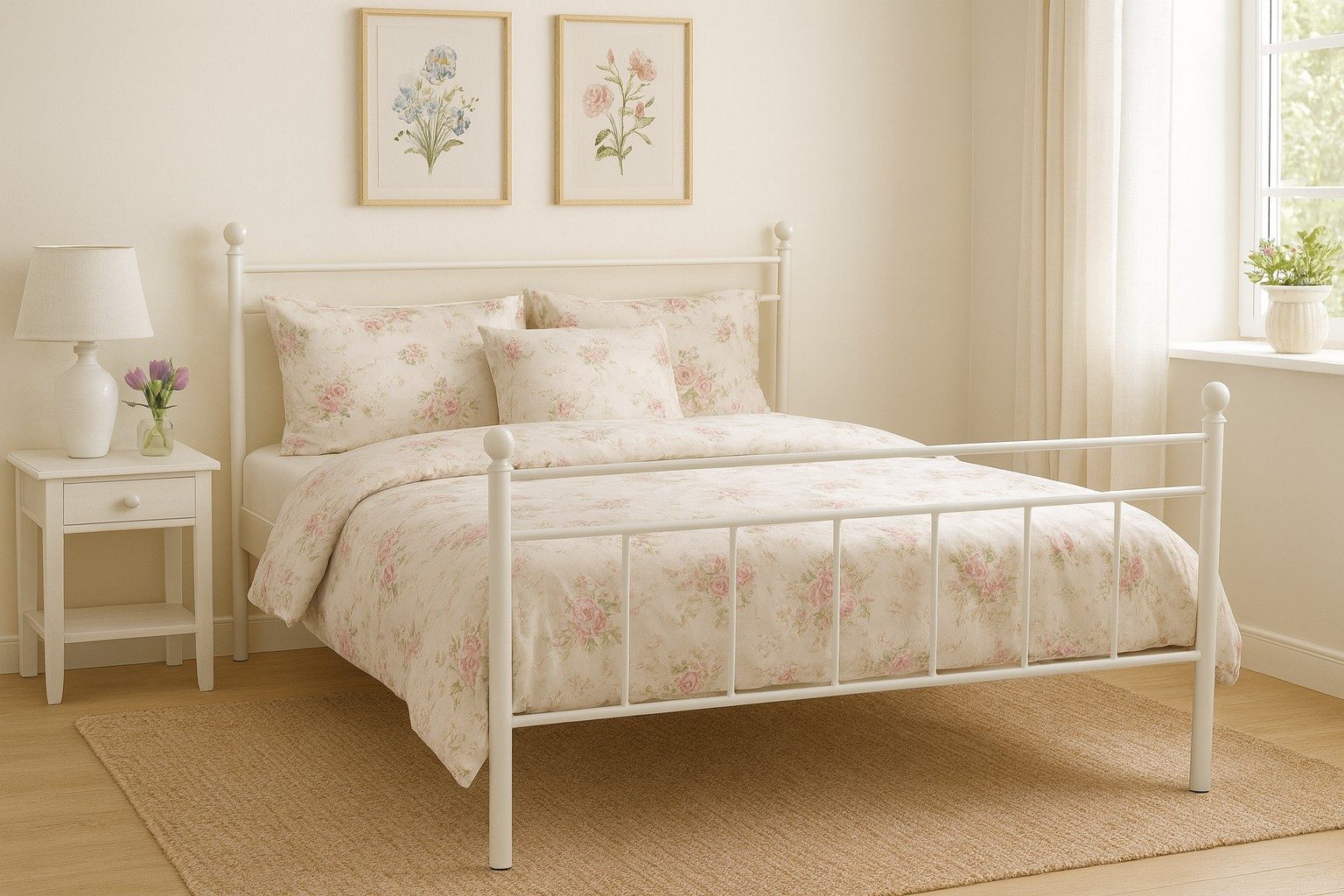 moebel-direkt-online Metallbett Anke Fb. weiß, in Breite 90 cm, 140 cm und günstig online kaufen