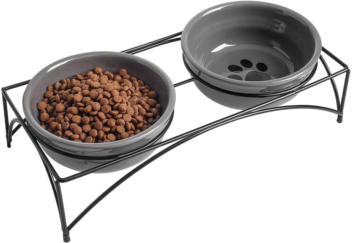 Futternapf Y YHY Futterschalen für Katzen, 355ml, grau