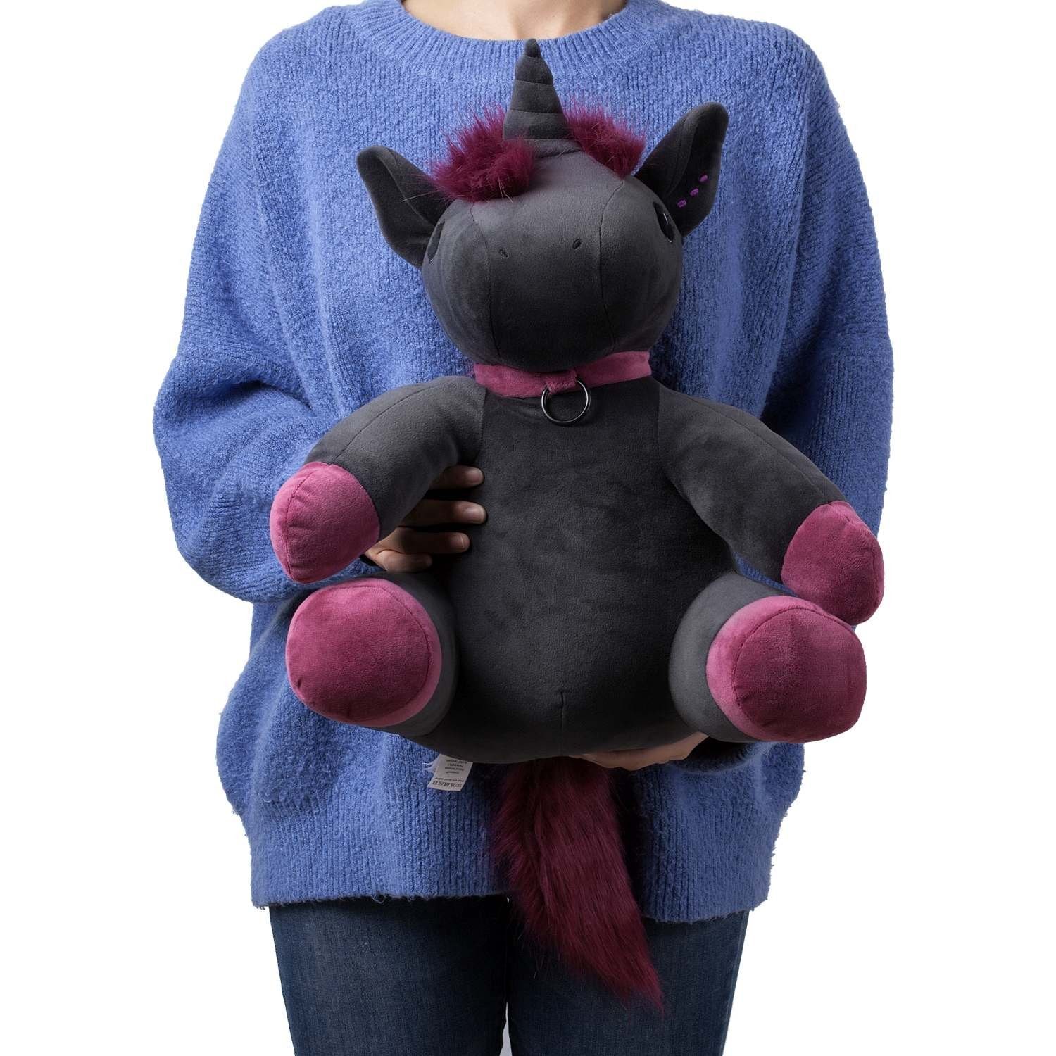 Corimori Kuscheltier Großes XXL Kuscheltier für Kleinkinder (Packung, 1er Pack), weich, kuschel-softe Qualität, Plüschtier, Stofftier Einhorn Ruby 45cm