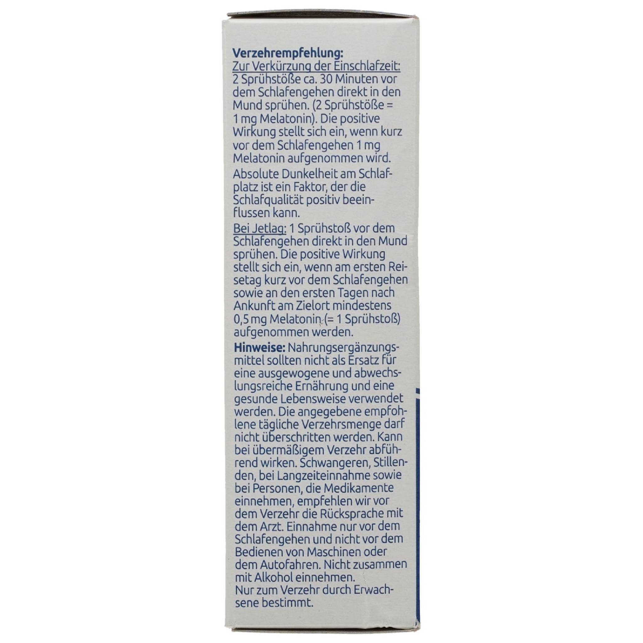 Dr. Theiss Naturwaren Mundspray Melatonin Einschlaf-Spray NEM 30ml PZN 16764550