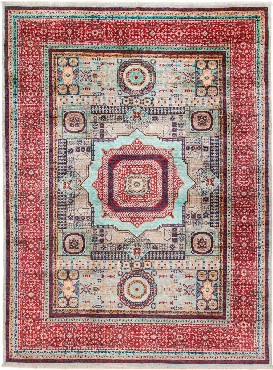 Orientteppich 178x246 Höhe: Trading, rechteckig, mm Handgeknüpfter 6 Nain Orientteppich, Mamluk