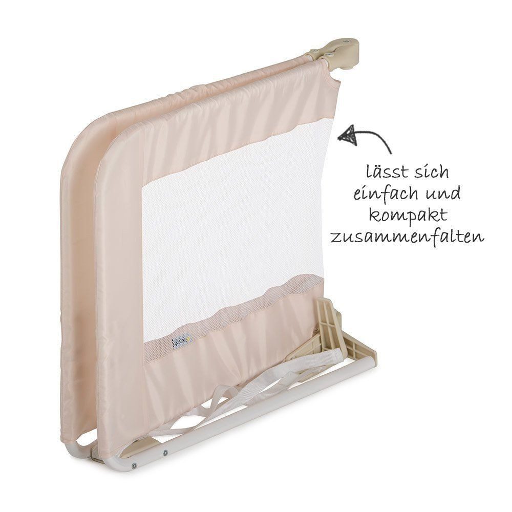 Hauck Bettschutzgitter Sleep N Safe Plus - Beige, Bettschutzgitter Rausfall günstig online kaufen