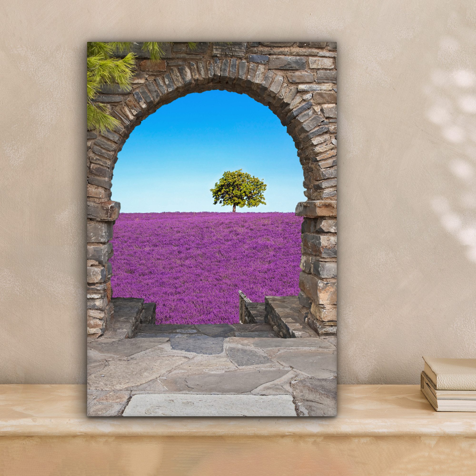 OneMillionCanvasses® Leinwandbild Blumen - Lavendel - günstig online kaufen