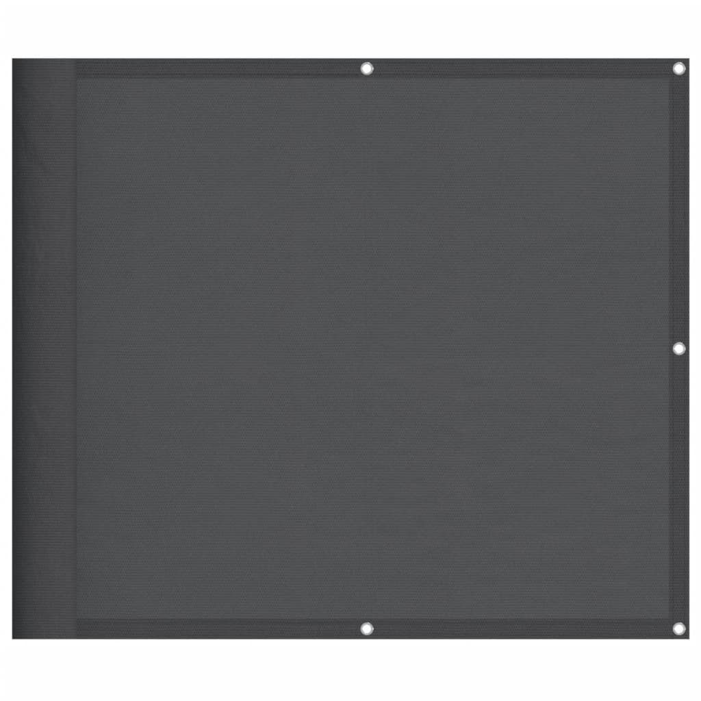 vidaXL Balkonsichtschutz Balkon-Sichtschutz Anthrazit 90x1000 cm günstig online kaufen