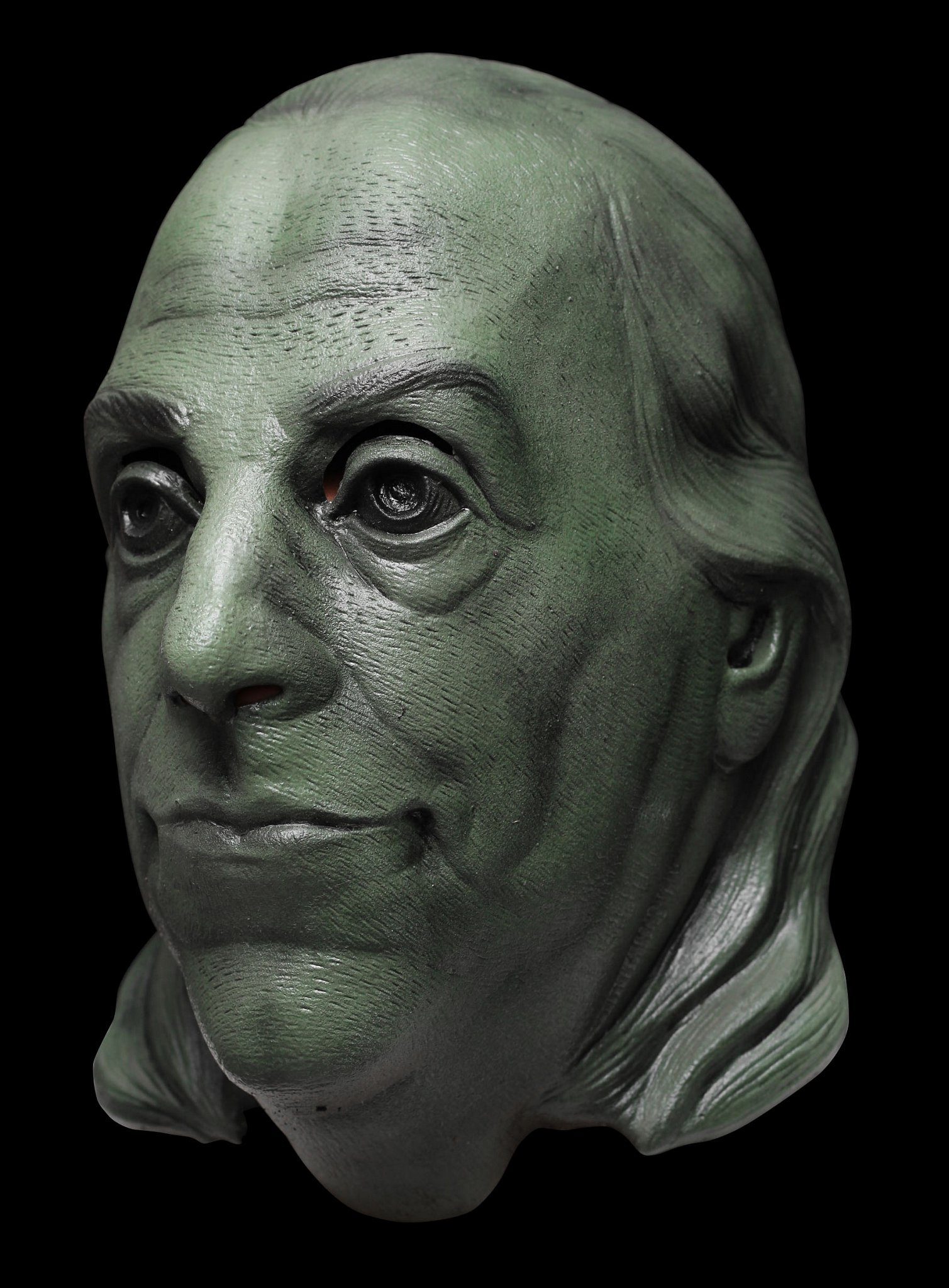 Ghoulish Productions Verkleidungsmaske Benjamin Franklin, Originelle Maske des berühmten Gründervaters