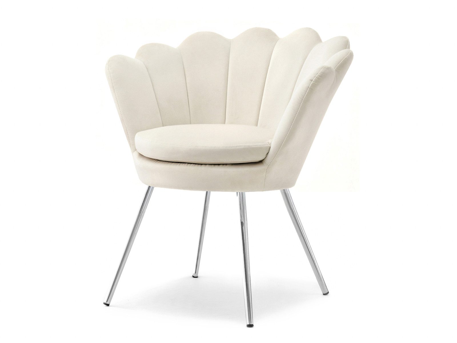 Compleo Loungesessel Muschelsessel CREME LAZU Sessel günstig online kaufen