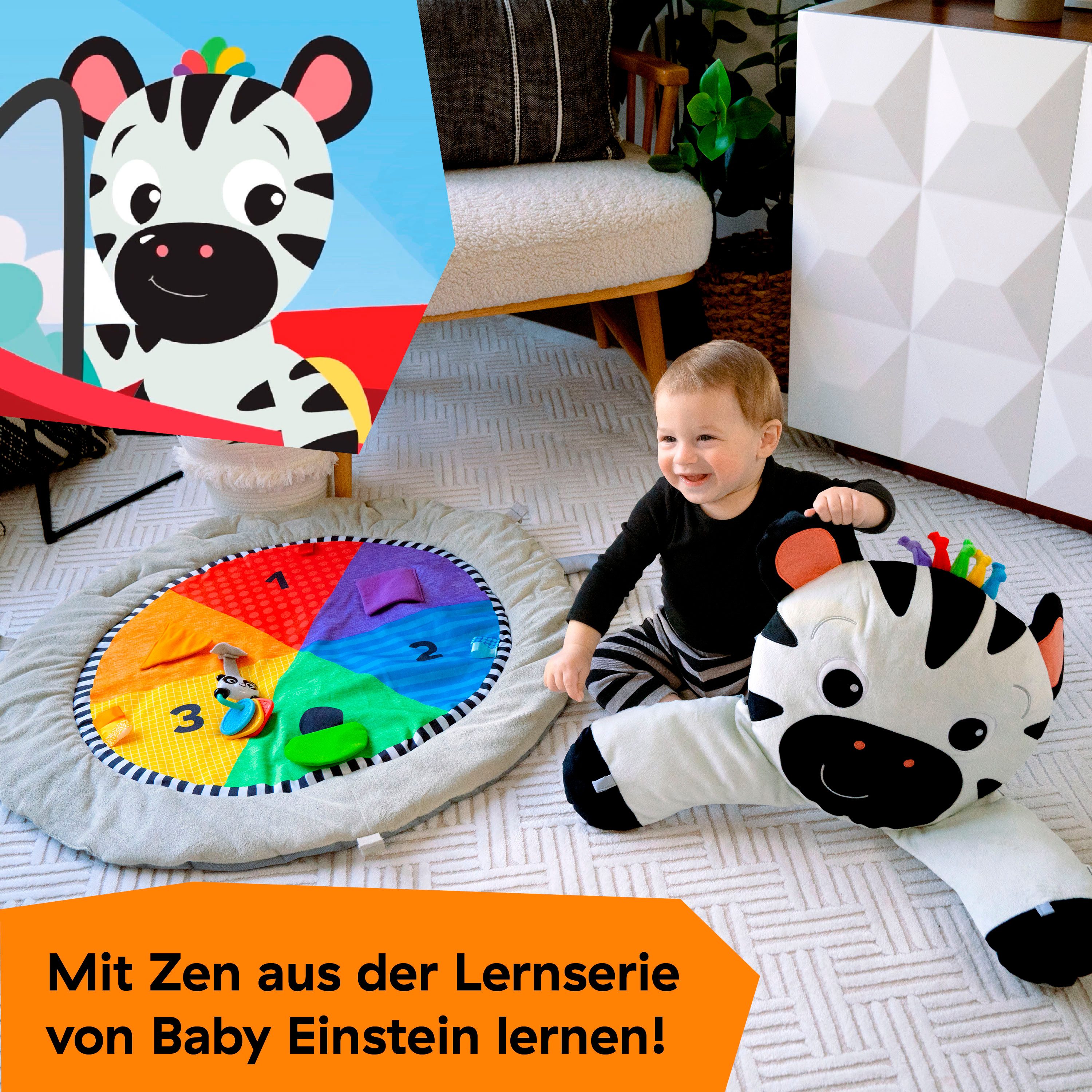 Baby Einstein Spielbogen Zen's Activity Milestones™ Plush Gym, mit Licht- u günstig online kaufen
