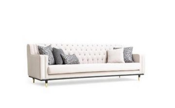 JVmoebel Wohnzimmer-Set Sofagarnitur Couch Set Sofa Polster Möbel Couchtisch 3tlg Chesterfield, (3-St)