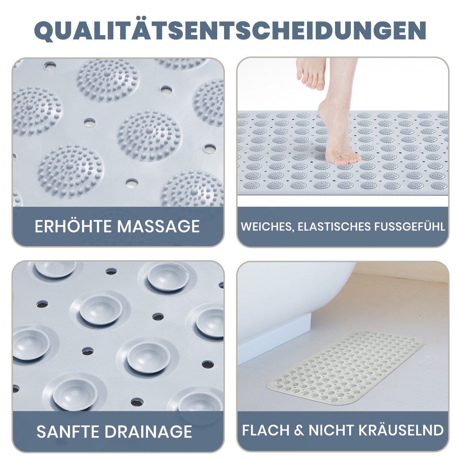 Good Nite Badematte Rutschfeste Duschmatte mit günstig online kaufen
