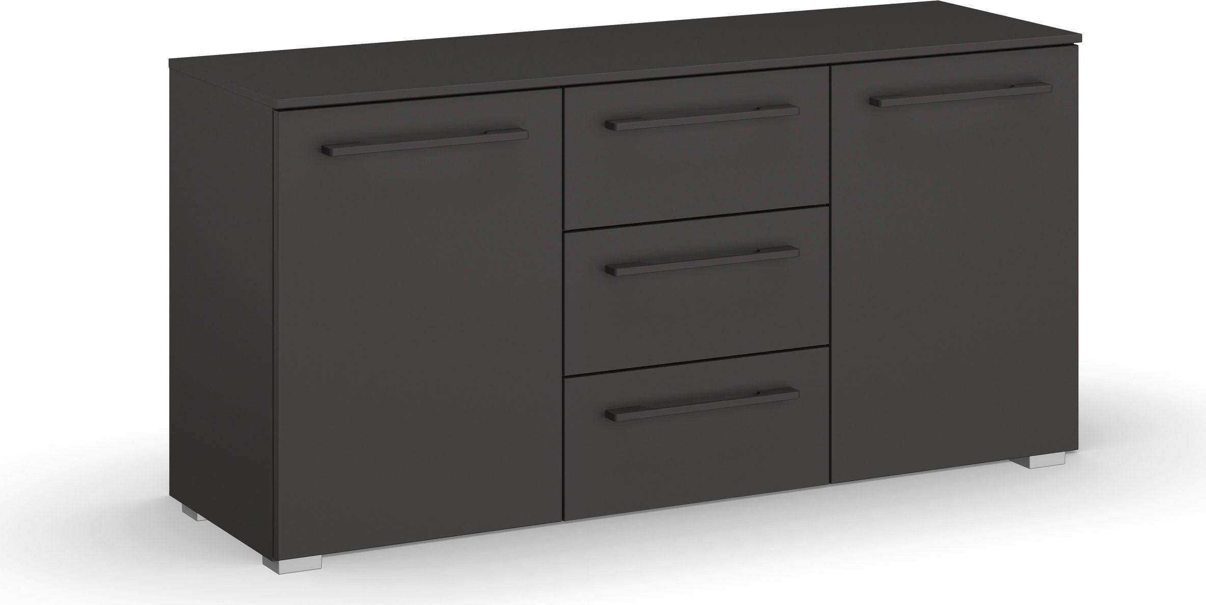 rauch Kombikommode Kommode Sideboard Wäscheschrank Schrank SKAT PURE (inkl. SOFT-CLOSE-FUNKTION), mit 1 Tür und 4 Schubladen in …