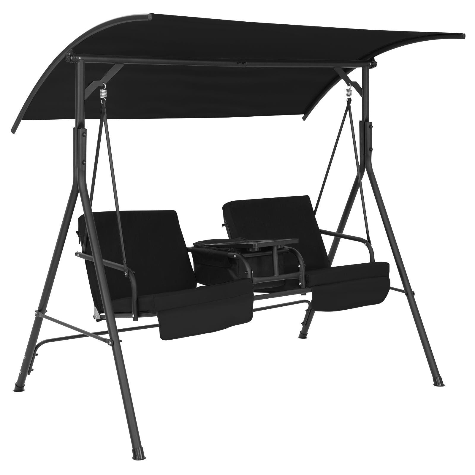 KOMFOTTEU Hollywoodschaukel 2 Sitzer Gartenschaukel, mit günstig online kaufen
