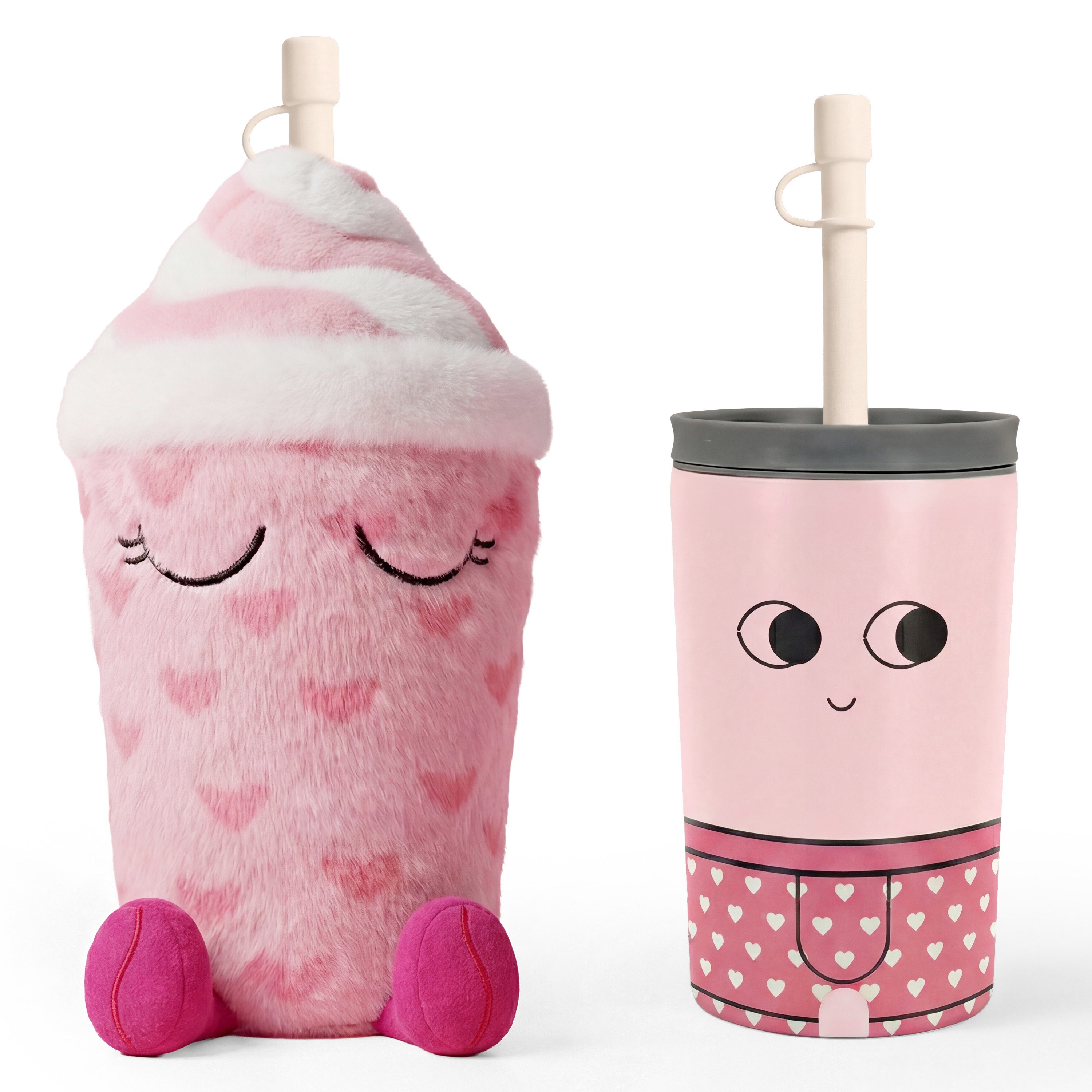 ASOBU Trinkflasche Kindertrinkflasche LULU THE LOVE BUG FUZZIE 360ml