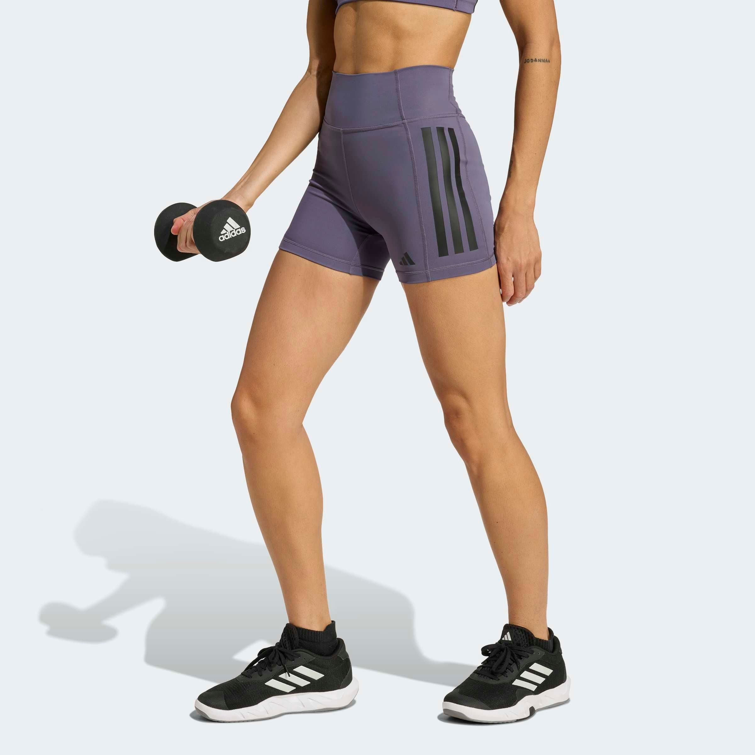 adidas Performance Shorts OPTIME 3-STREIFEN KURZE LEGGINGS sportlicher Stil günstig online kaufen