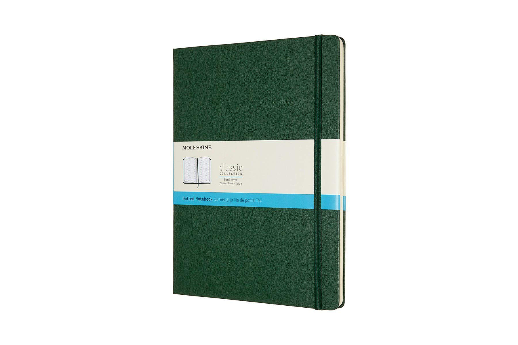 Classic (19x25) Einband mit Myrtengrün Notizbuch, Collection festem 70g-Papier - MOLESKINE XL -