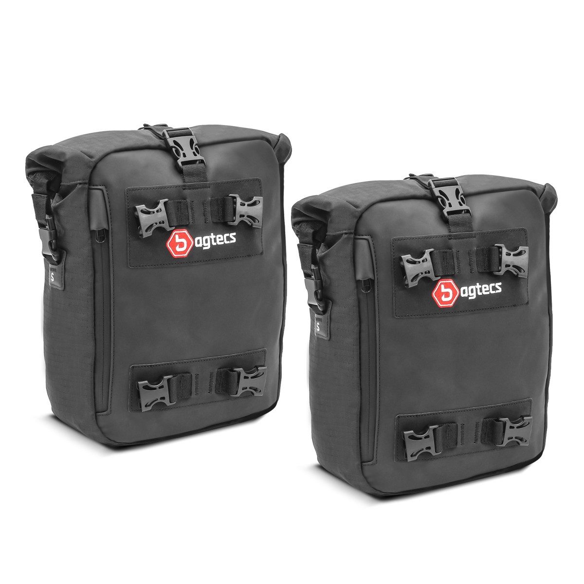 Bagtecs Rahmentasche Sturzbügeltasche Paar 2x10L für Motorrad Schutzbügel # CB4