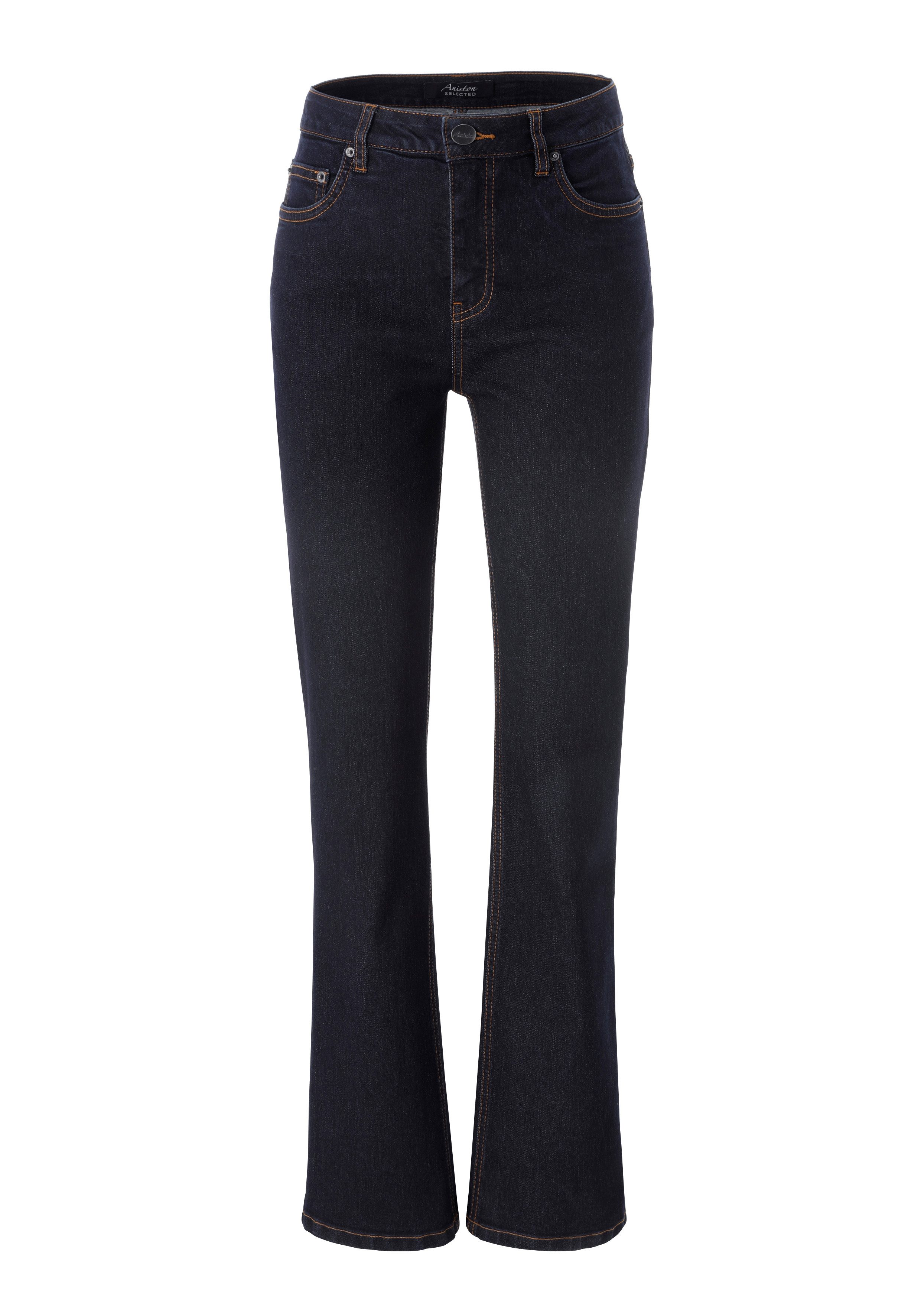 Aniston SELECTED 5-Pocket-Jeans in Straight-Form und dunkler, moderner Waschung - NEUE KOLLEKTION – Bild 5 von 5