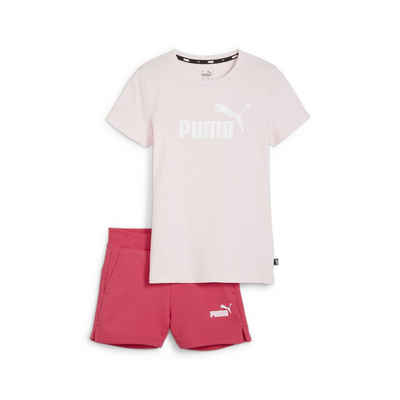 PUMA Jogginganzug Logo-Set mit T-Shirt und Shorts Mädchen