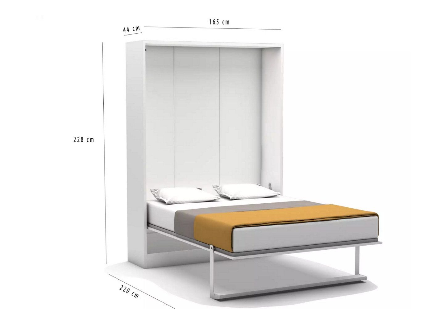 Multimo Schrankbett Multimo Royal Queen Schrankbett 150x200 cm 160x200 cm