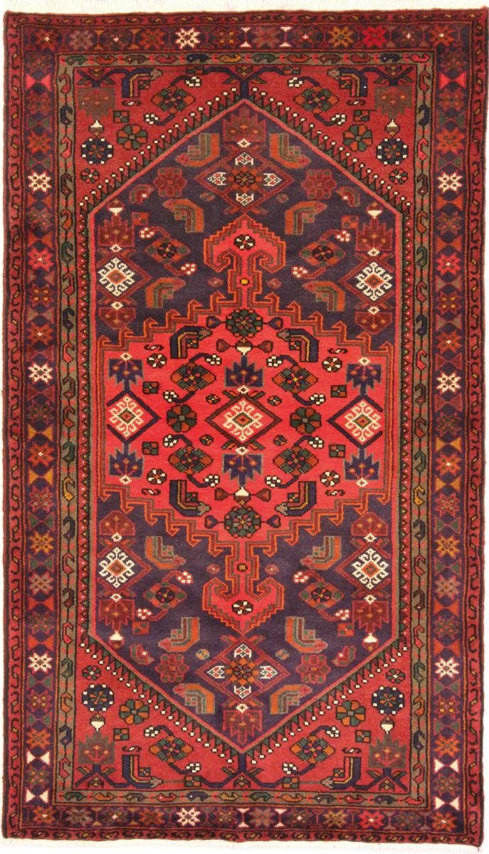 Orientteppich Ghashghai Taleghan 121x210 Handgeknüpfter Orientteppich, Nain Trading, rechteckig, Höhe: 12 mm