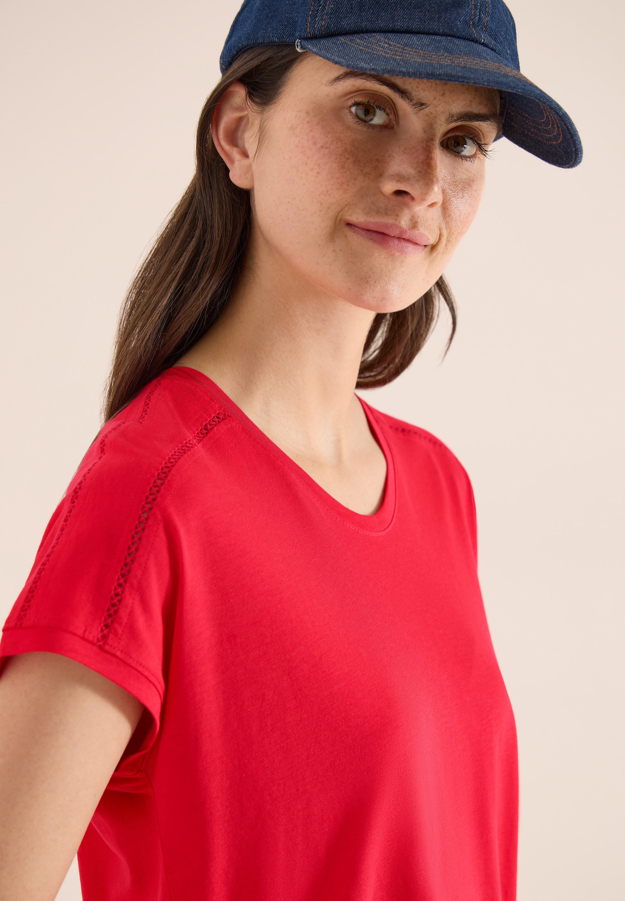 CECIL T-Shirt mit elastischem Bund