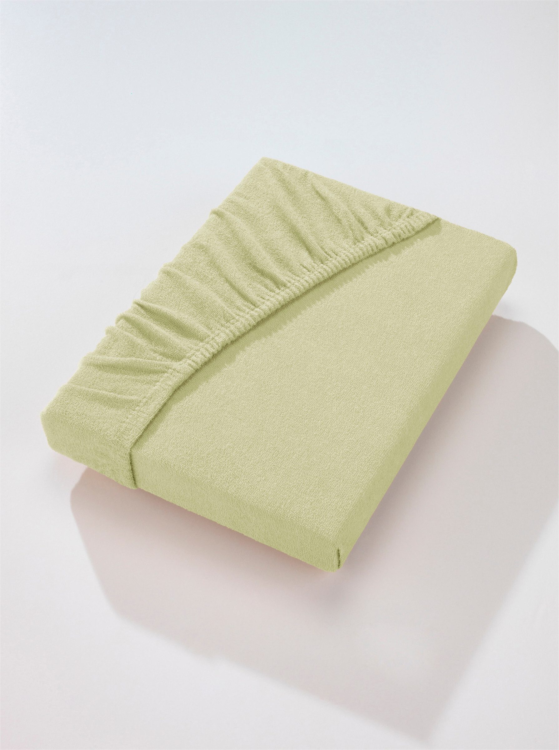 Witt Bettlaken Spannbetttuch, Frottee, Baumwolle