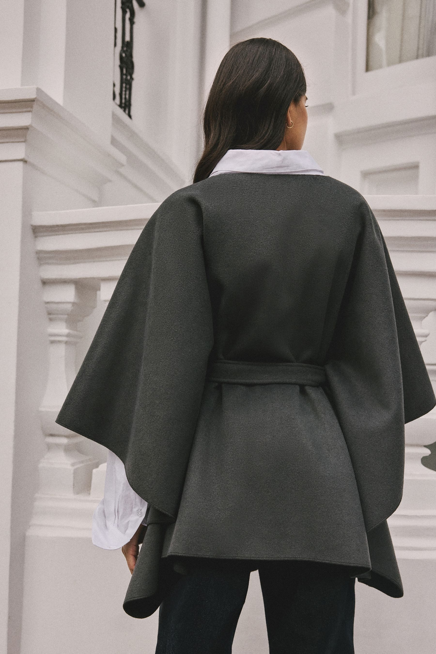Next Poncho Cape mit Wickelfront (1-St)