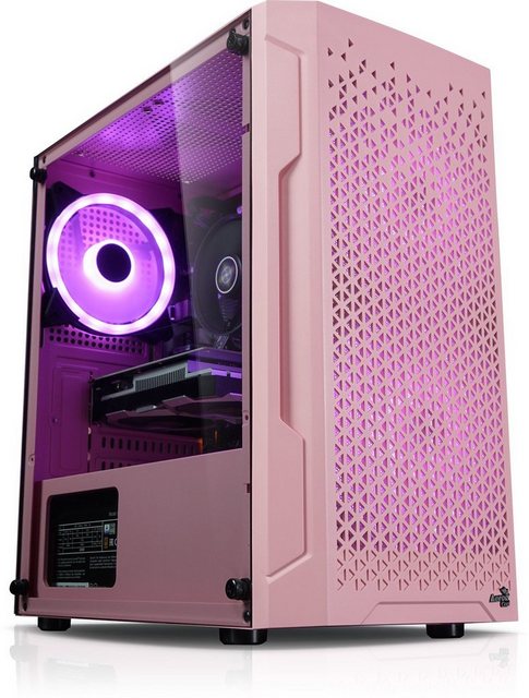 Kiebel Zindarella 10 Gaming-PC (Intel Core i5 Intel Core i5-10400F, RX 7600, 16 GB RAM, 1000 GB SSD, Luftkühlung, RGB-Beleuchtung)