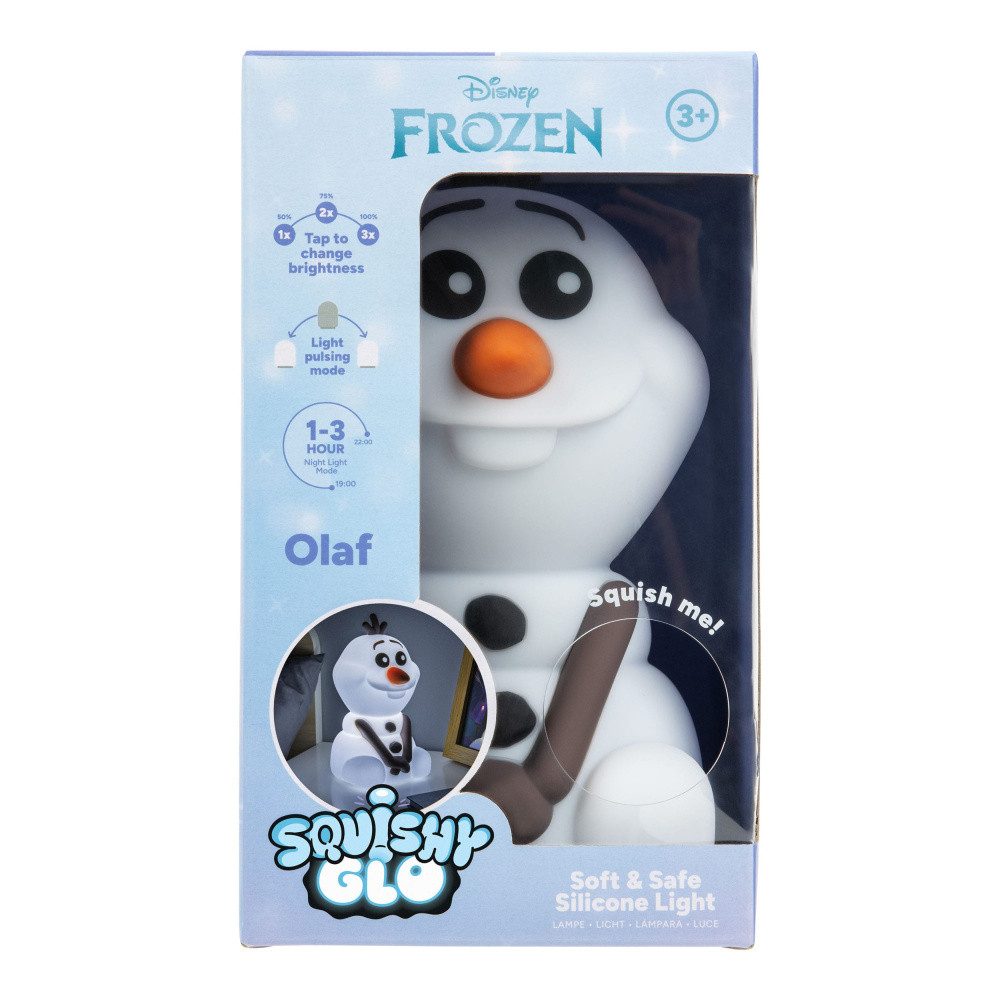 Paladone LED Dekolicht Die Eiskönigin Völlig unverfroren Squishy Glo Silikon-Leuchte Olaf 15