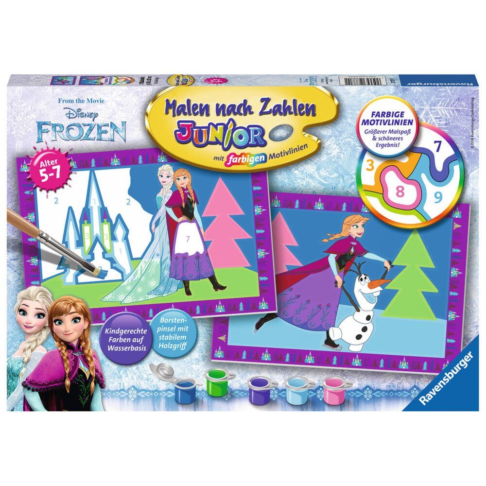 Ravensburger Раскрась по номерам Die Einkönigin