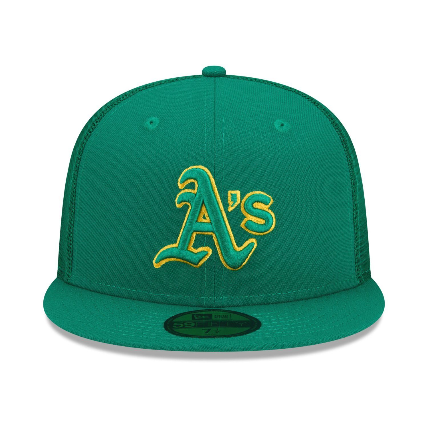 Oakland BATTING 59Fifty Fitted New Cap PRACTICE Era Athletics