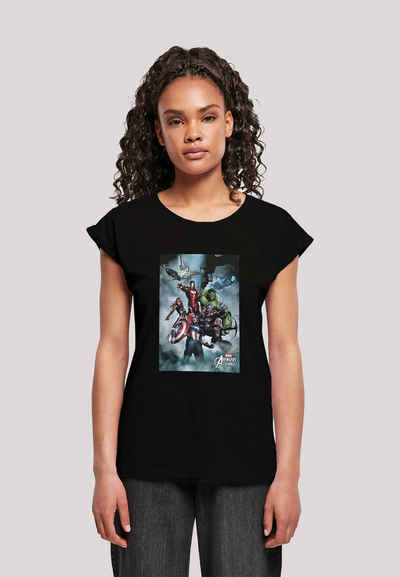 F4NT4STIC T-Shirt Marvel Avengers Assemble Print