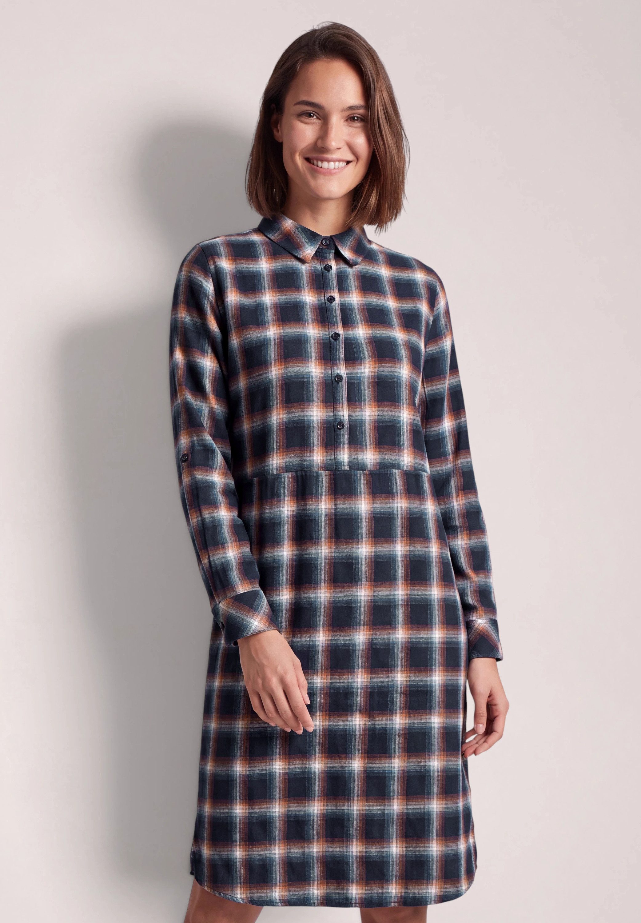 CECIL Blusenkleid aus 100% Baumwolle